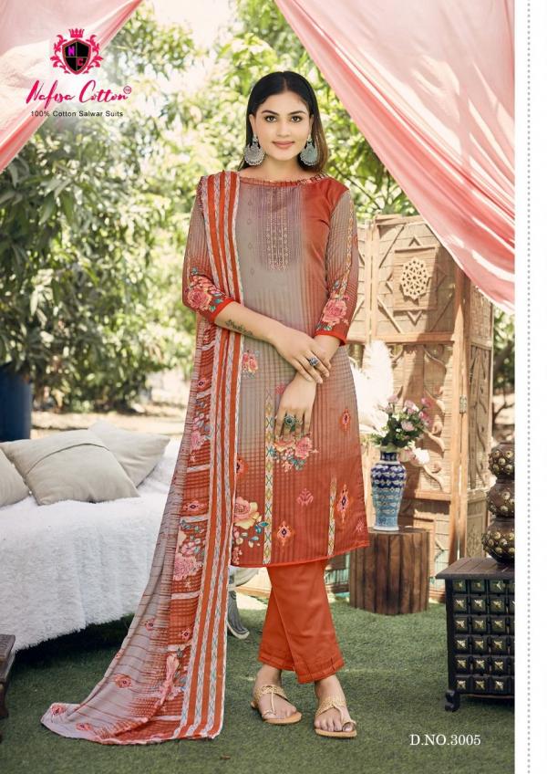 Nafisa Esra Karachi Vol-3 Cototn Exclusive Designer Dress Material